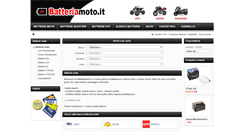 Desktop Screenshot of batteriamoto.it