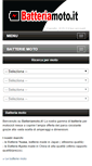 Mobile Screenshot of batteriamoto.it